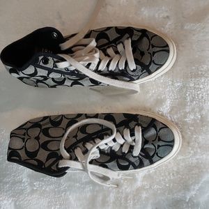 Coach hi-top sneakers